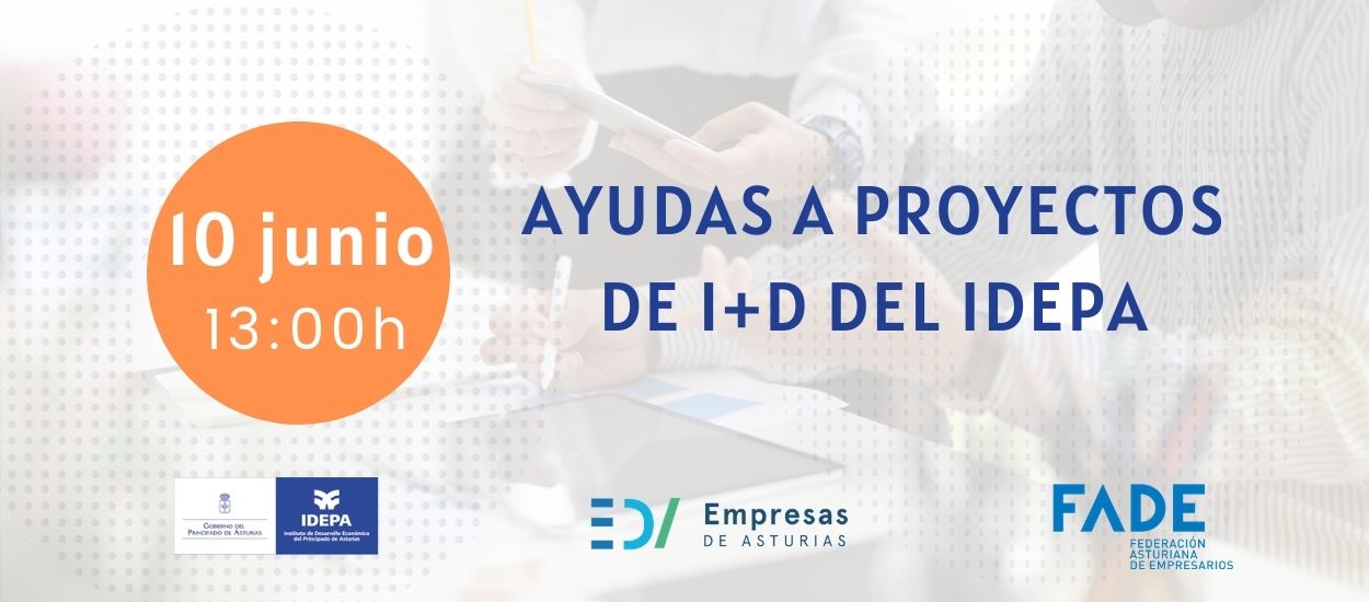 Webinar sobre la convocatoria de Ayudas a Proyectos de I+D - IDEPA