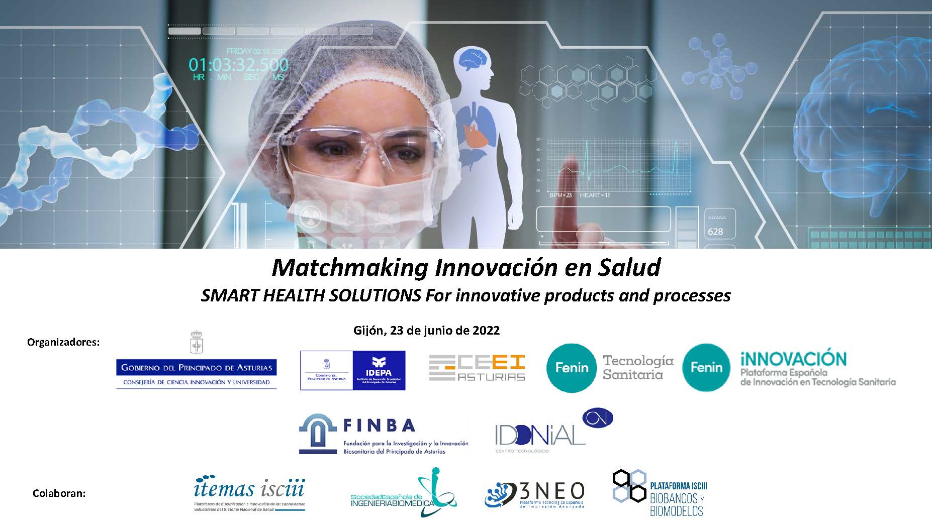 Imagen Foro 'Matchmaking Innovación en Salud' de apoyo al emprendimiento y la cadena de valor